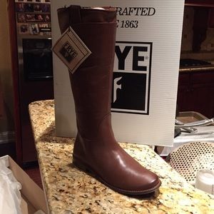 Frye Paige Leather Riding Boots